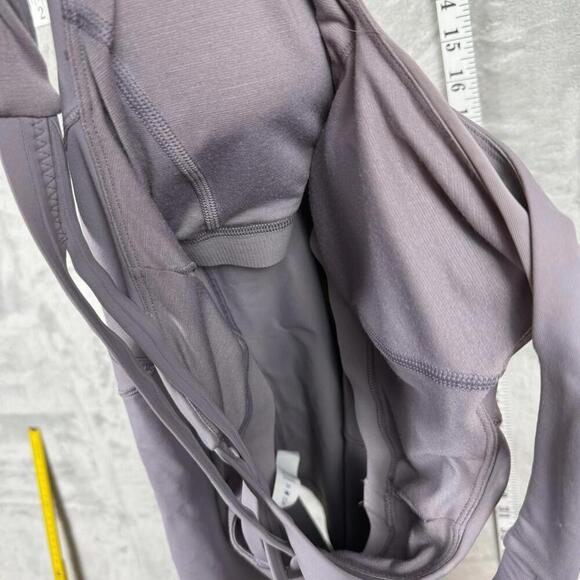 Lululemon Stash N Run Tank Support For B/C Stretch Size 6 Purple Gym Athleisure - Picture 6 of 7